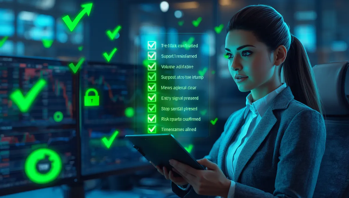 Pre-Trade Checklist for Scalpers  to Enter Faster, and Trade Safer